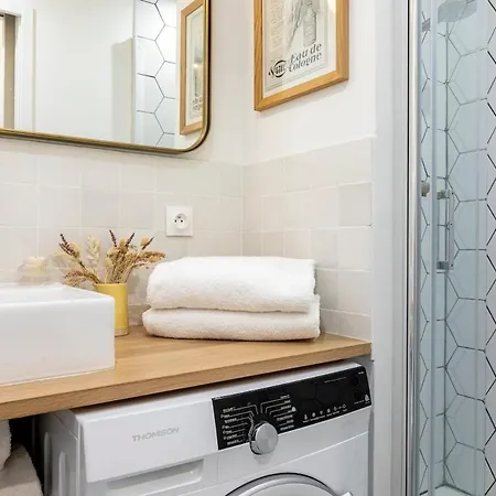 Apartmán Peaceful Haven For 4 In Le Marais Paříž